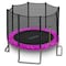 Serenelife Outdoor Backyard Jumping Trampoline, SLTRA10PNK SLTRA10PNK - alternate 1